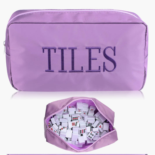 Sunnymove tile bag with zipper shows secure storage on the go
