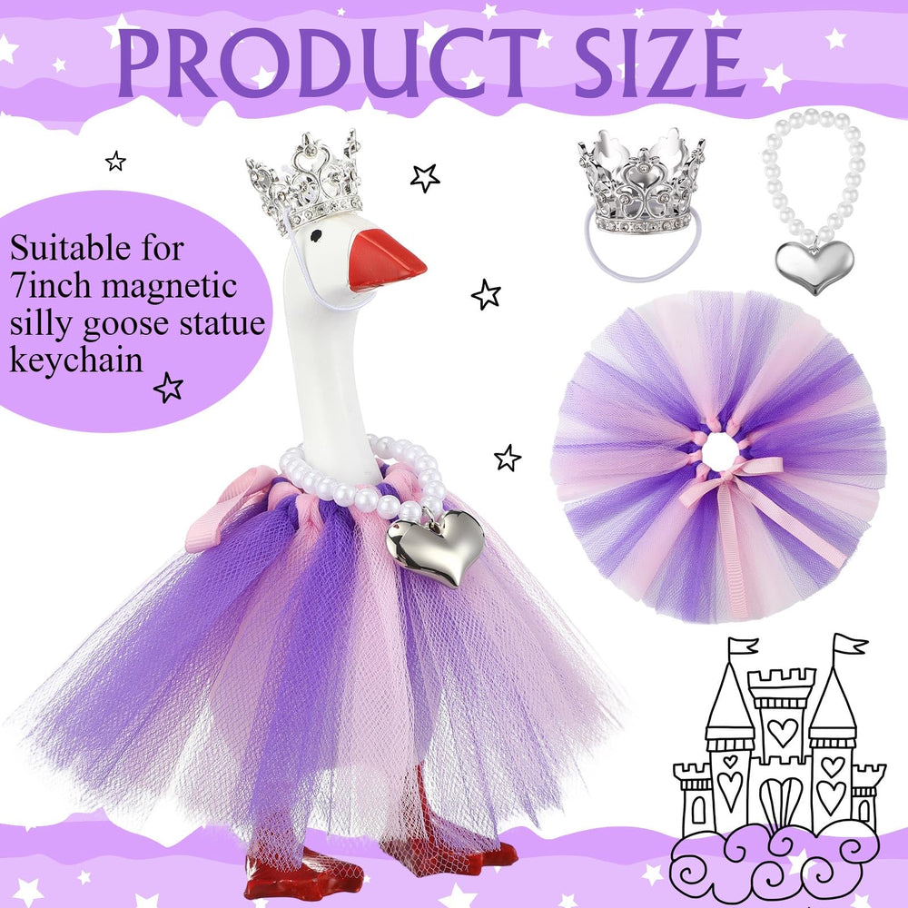 Sunnymove tutu dress for desk goose creates charming festival-style look