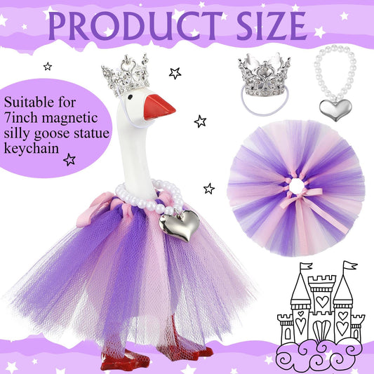 Sunnymove tutu dress for desk goose creates charming festival-style look
