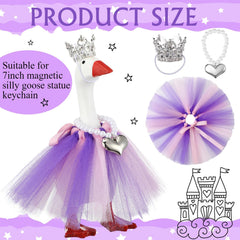 Sunnymove tutu dress for desk goose creates charming festival-style look