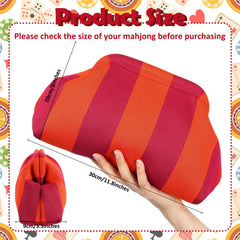 Sunnymove empty mahjong bag with snap closure keeps tiles secure during travel.