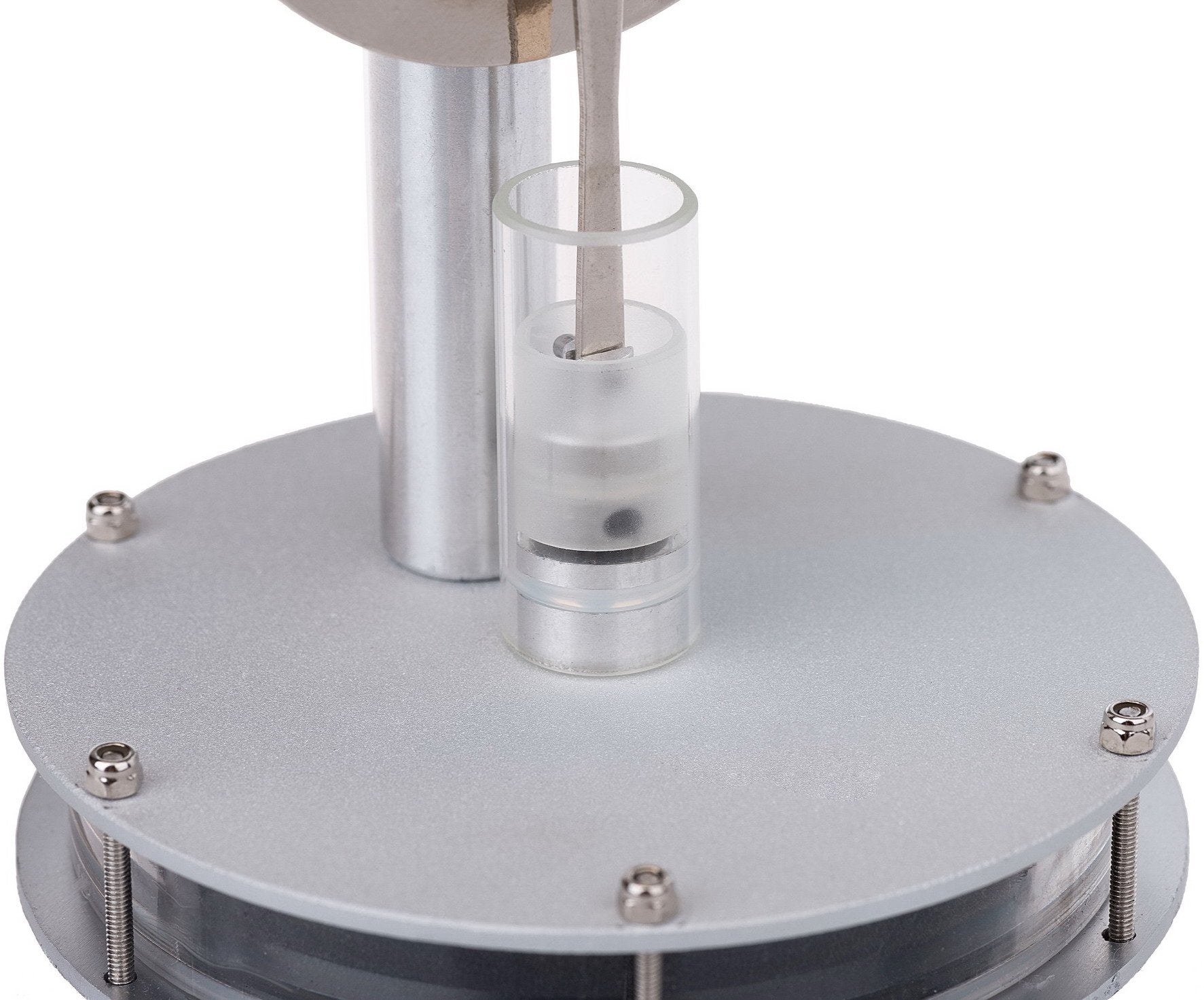 Sunnytech Stirling engine on a cup demonstrates heat-driven motion in an approachable way.