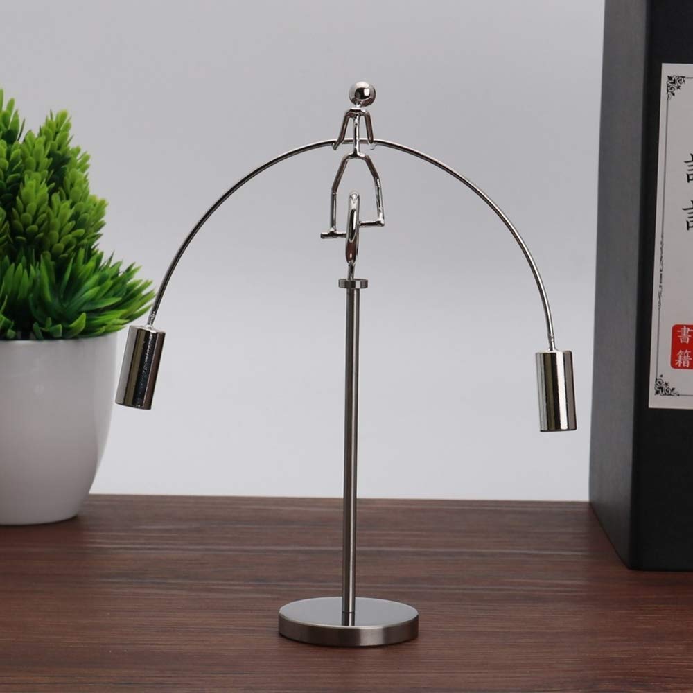 Sunnytech Office decor kinetic sculpture enhances modern workspaces with playful science vibes.