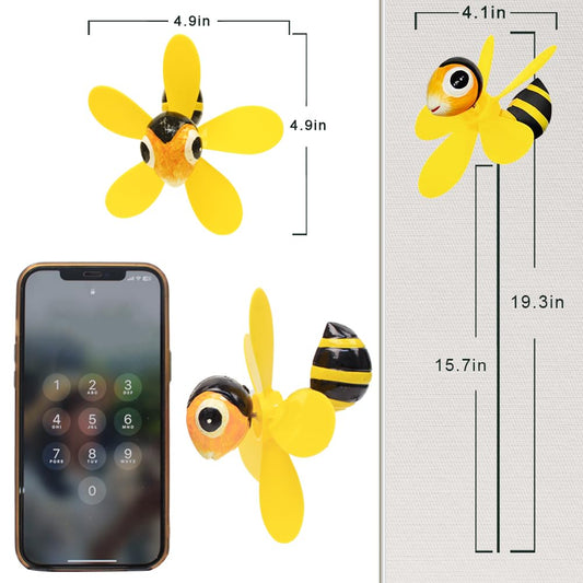 SUNPRO dragonfly pinwheel displays bright colors for flower beds