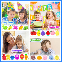 SUNPROUND bulk squishies streamline party favors and goodie bags.
