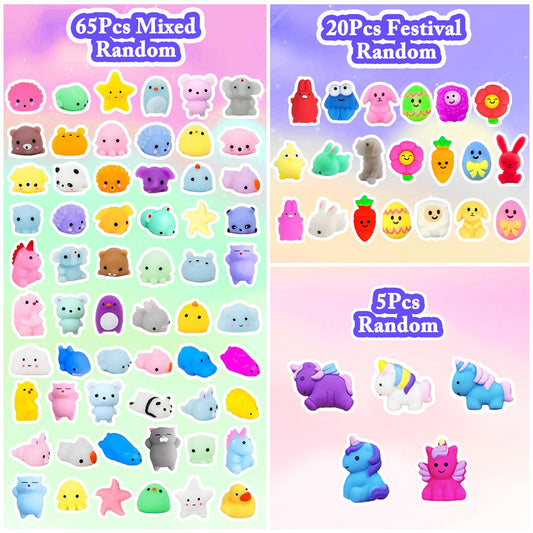 SUNPROUND mochi squishy animals for imaginative play and calm focus.