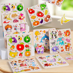 SUNPROUND insect peg puzzle supports problem-solving with chunky knobs