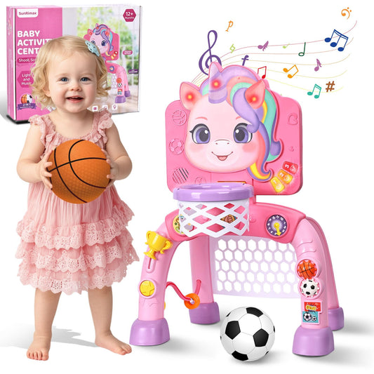 SunRiMax toddler basketball hoop for indoor play and motor skill development