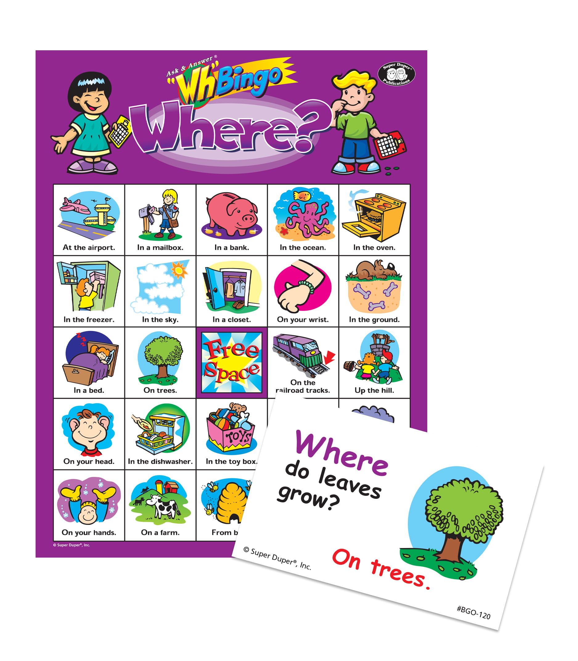 Colorful components from Super Duper promote interactive classroom practice