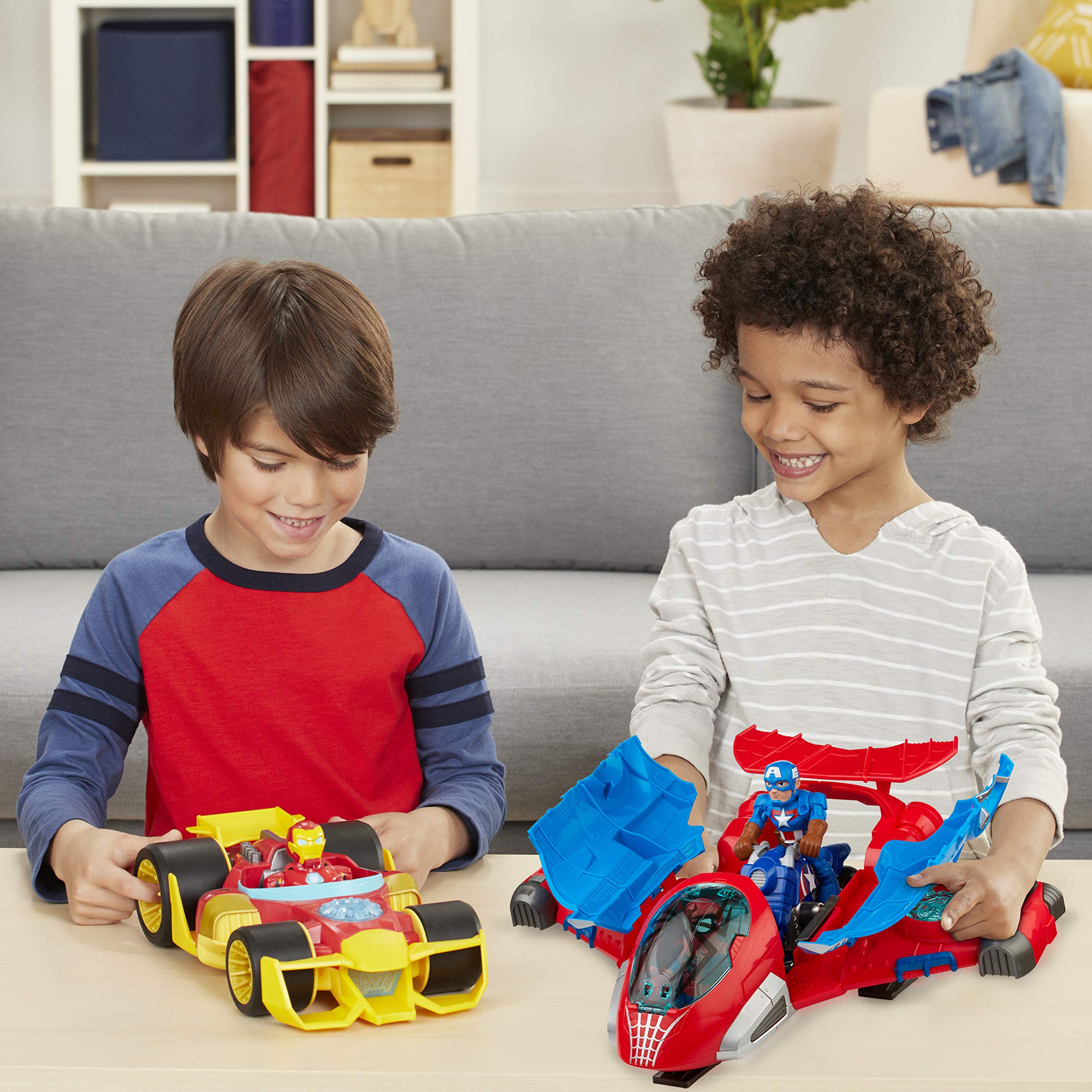 Super Hero Adventures Captain America motorcycle adds fast-paced excitement for on-the-move play