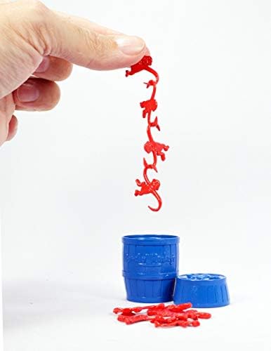 Compact packaging of Super Impulse World's Smallest Barrel of Monkeys as a stocking stuffer.
