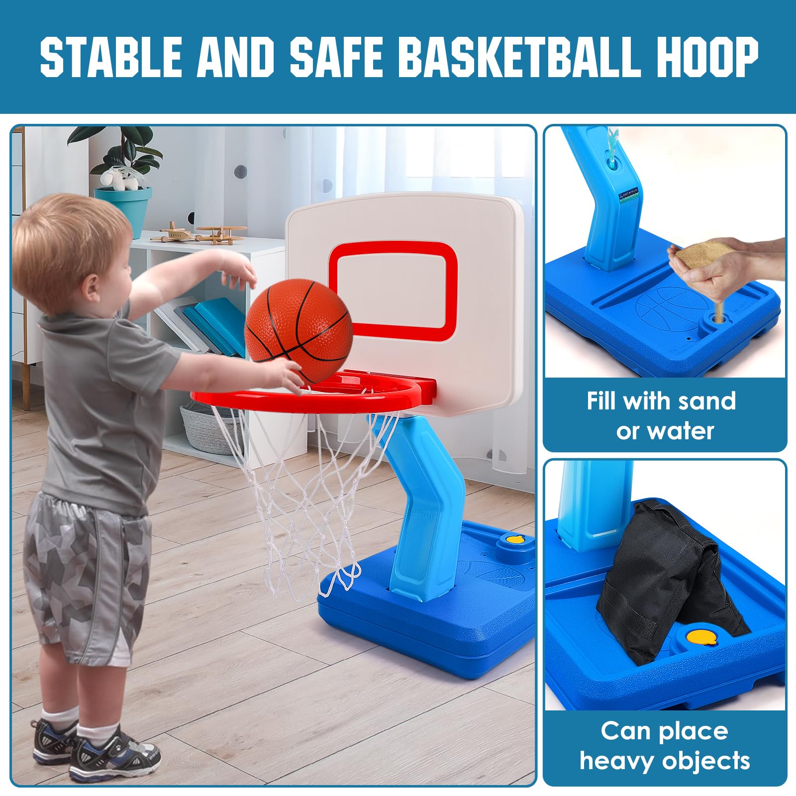 SUPER JOY easy-assembly kit helps you set up fast