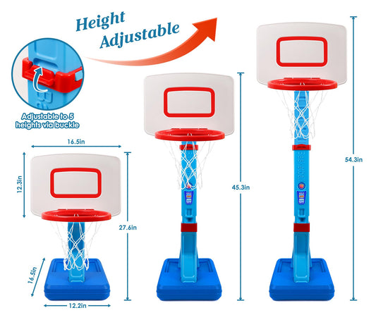 SUPER JOY hoop poles form a robust frame for versatile play setups