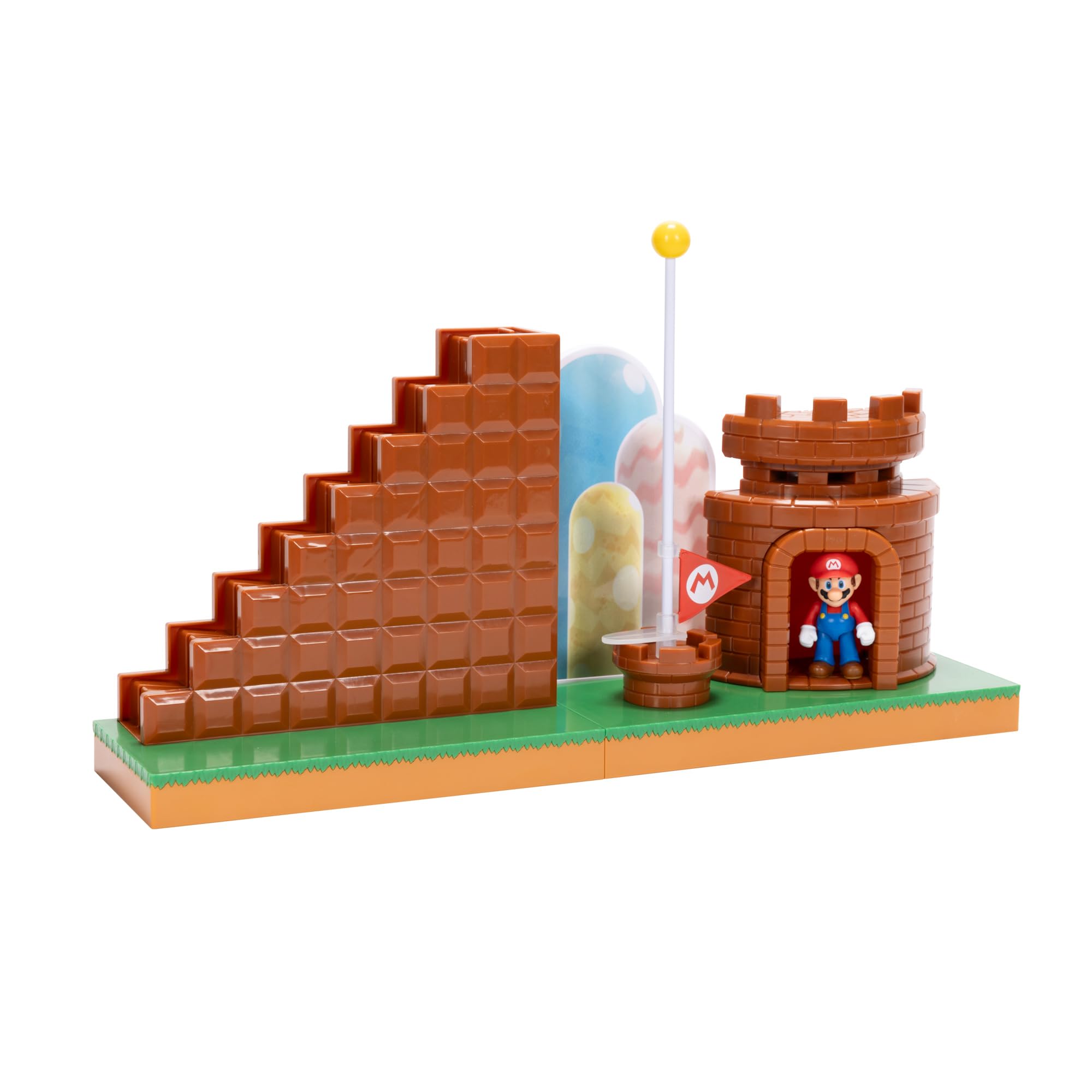 Super Mario 2.5-inch figure enables easy handling and posing.