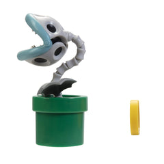 Super Mario Bone Piranha 4inch coin accessory included for authentic detail