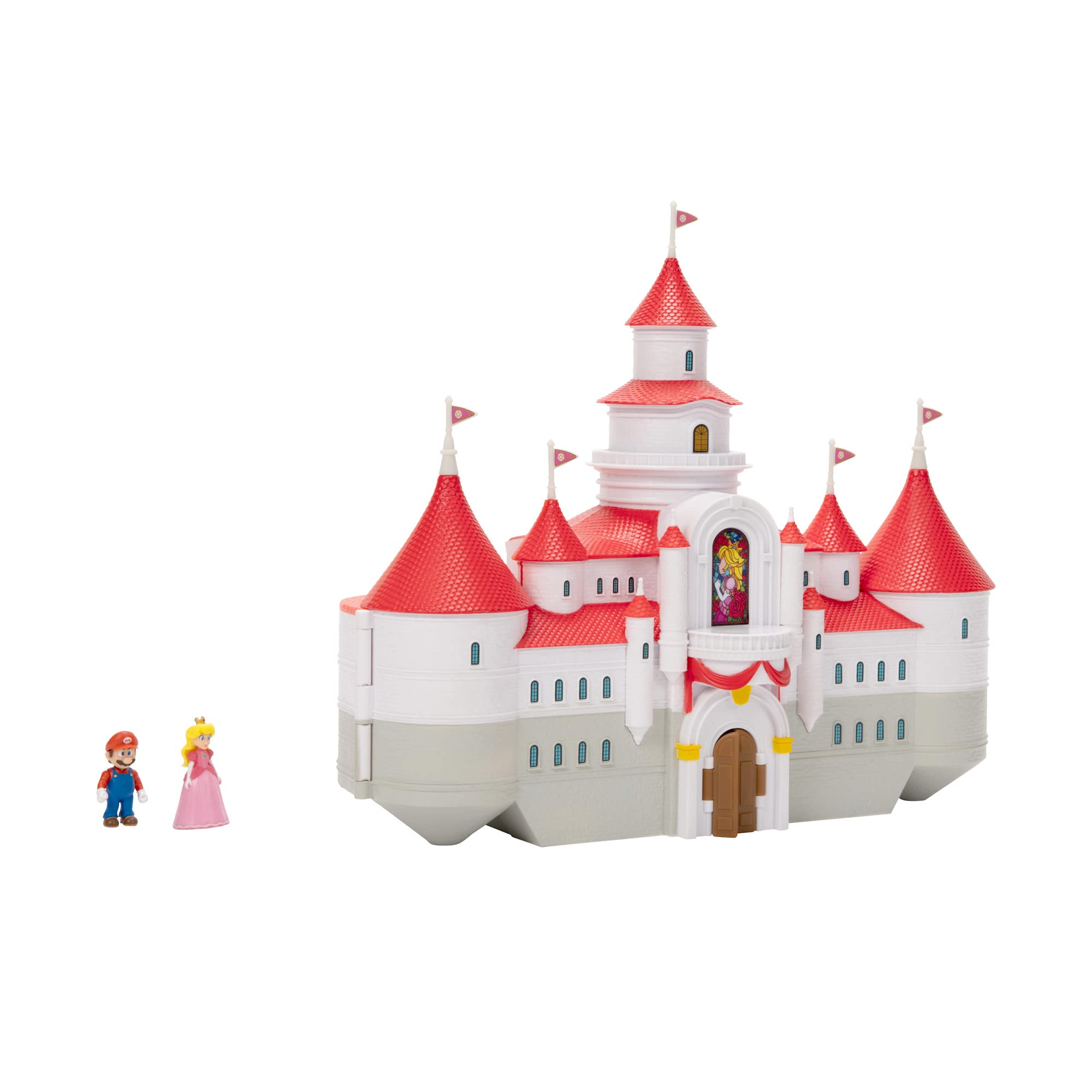 Super Mario Bros Princess Peach mini figure 1.25-inch ready for story moments