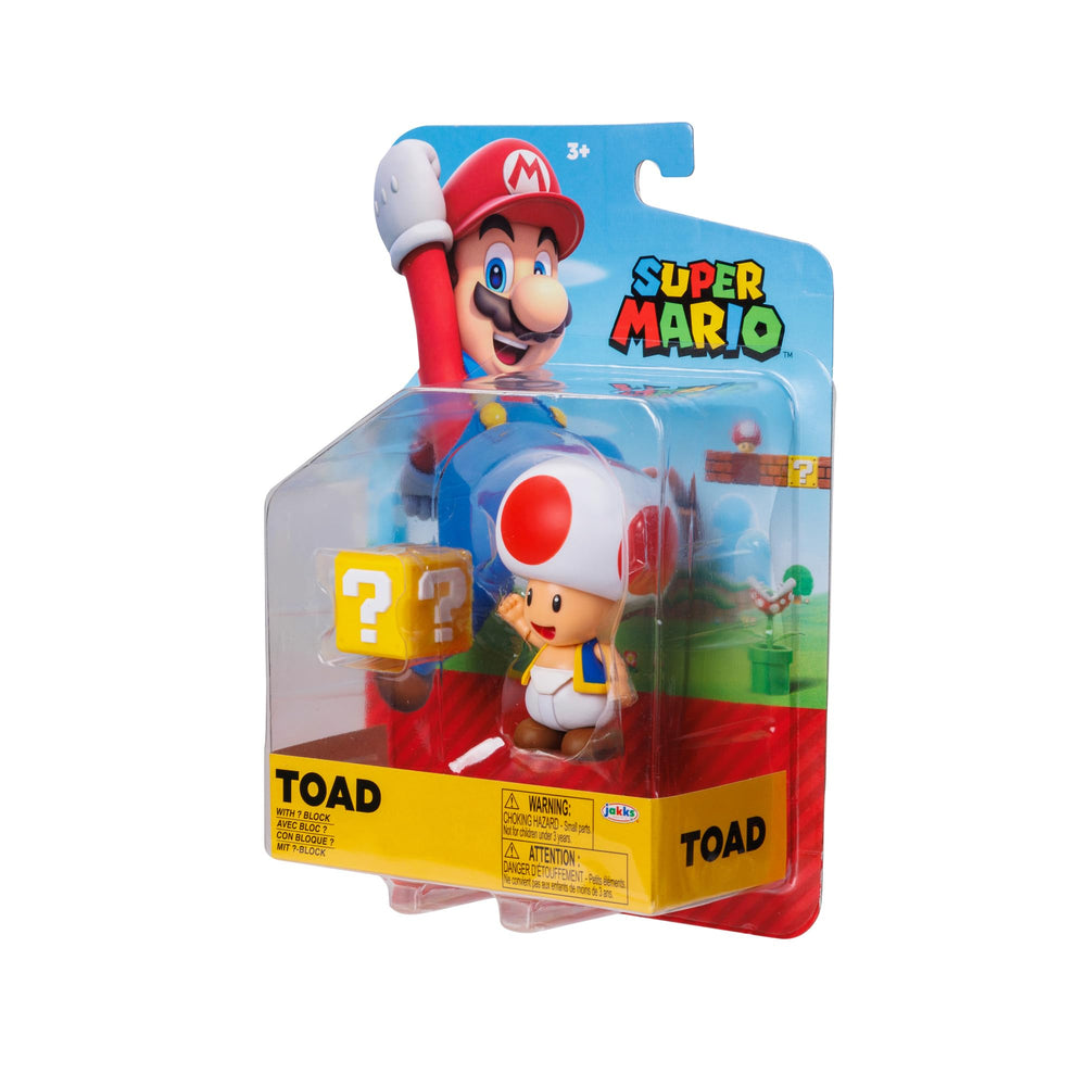 Super Mario 4in action figure lineup for complete collection.