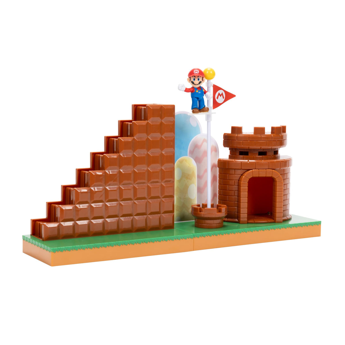 Super Mario 2.5-inch figure with course playset for classic adventures.