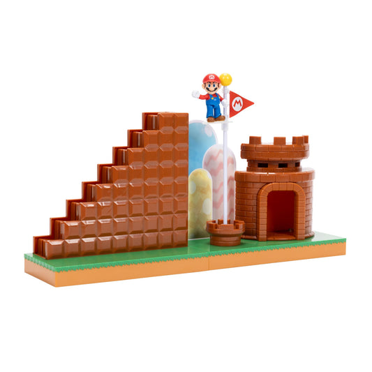 Super Mario 2.5-inch figure with course playset for classic adventures.