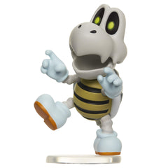 Super Mario Dry Bones head detail for close-up viewing