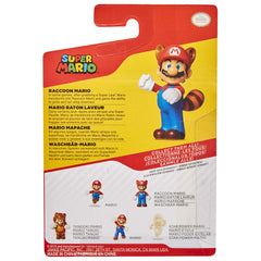 Kid-friendly Super Mario Racoon Mario toy designed for ages 3 and up