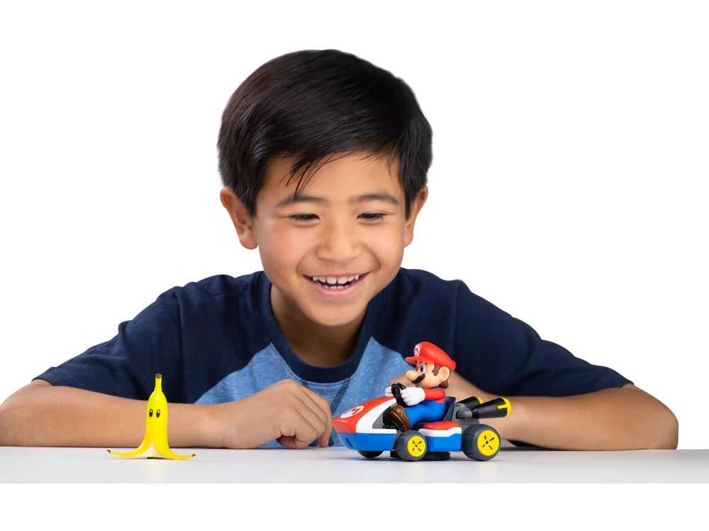 Super Mario two-point-five-inch Mario figure enhances imaginative play