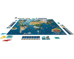 Super Meeple Expeditions family-play session fostering bonding through strategic competition.