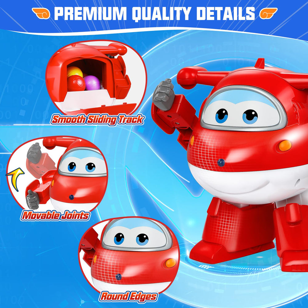 Super Wings machine in action demonstrates cause-and-effect learning
