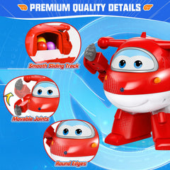 Super Wings machine in action demonstrates cause-and-effect learning