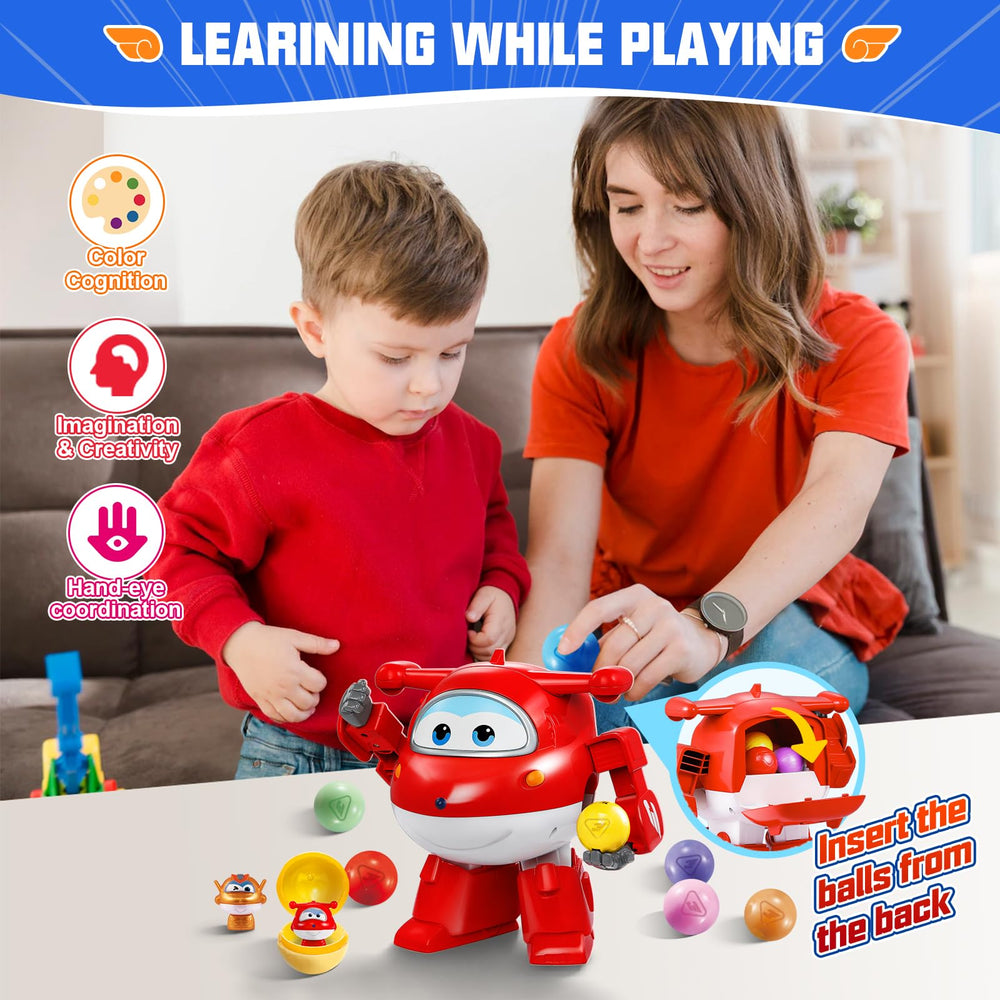 Super Wings DIY stickers pack enables personalized ball customization