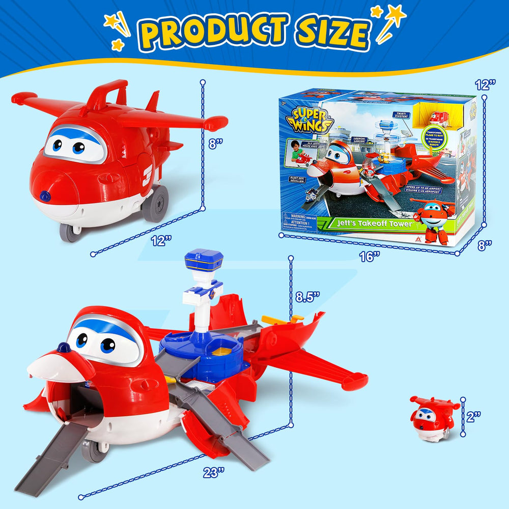 Transform-a-Bots Jett expands play with additional mission options.