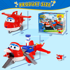 Transform-a-Bots Jett expands play with additional mission options.