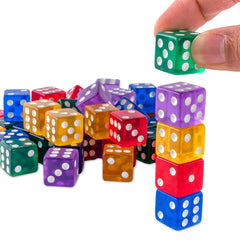 Super Z Outlet purple 16mm dice ideal for math games and party favors.