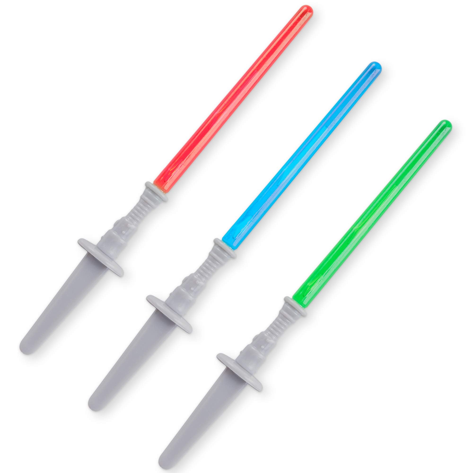 Super Z Outlet 4-inch plastic toppers easily insert into cupcakes for quick decorating.