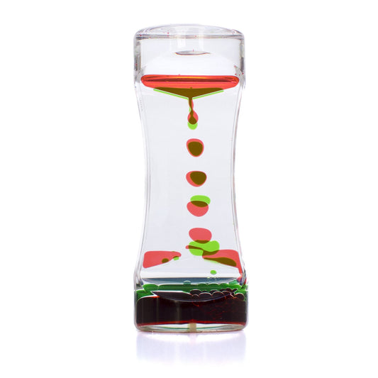 Super Z Outlet liquid motion bubbler with pink-purple drops for calming sensory play