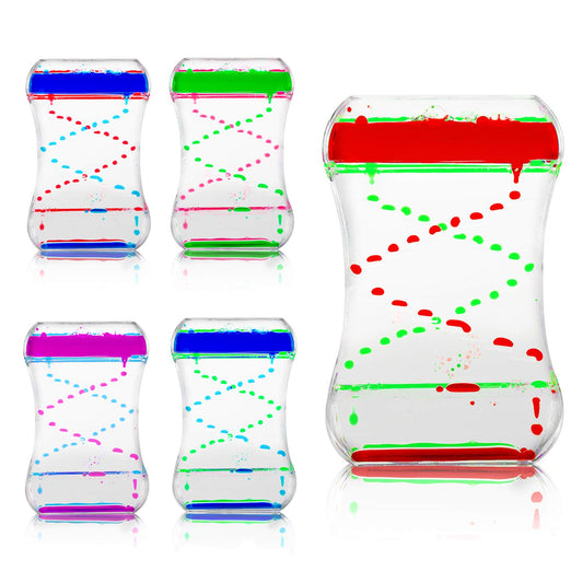 Super Z Outlet bubbler shows zigzag staircase inside for relaxing visual stimulation