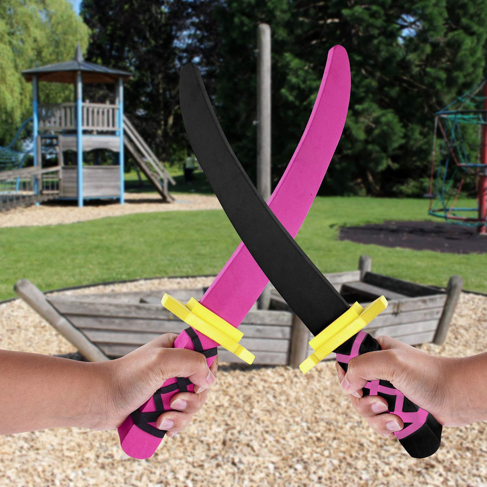 Super Z Outlet foam swords help kids improvise ninja and pirate adventures