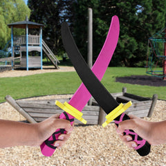 Super Z Outlet foam swords help kids improvise ninja and pirate adventures