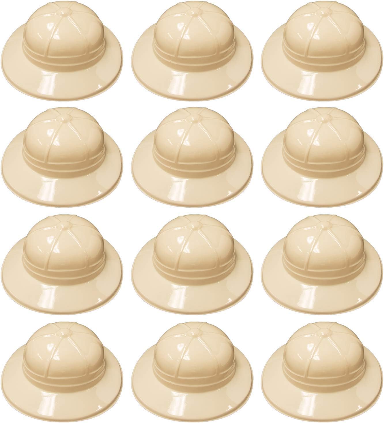 Super Z Outlet safari party hats pack-12 ready for kids' safari-themed party fun.