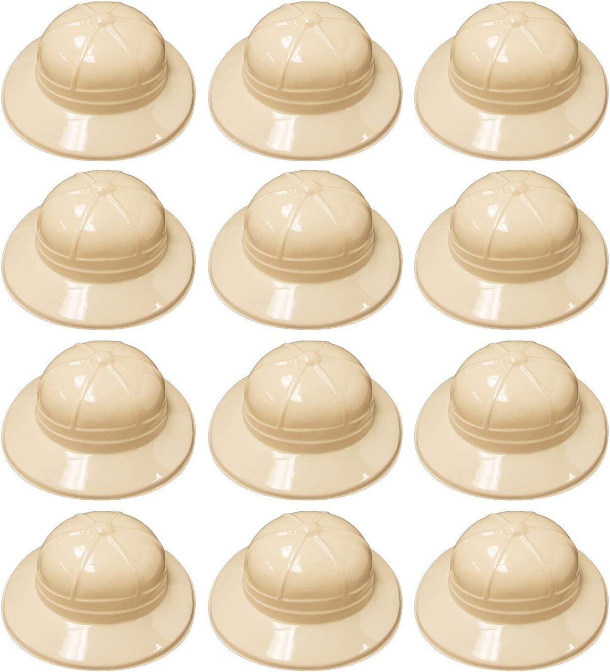 Super Z Outlet safari party hats pack-12 ready for kids' safari-themed party fun.