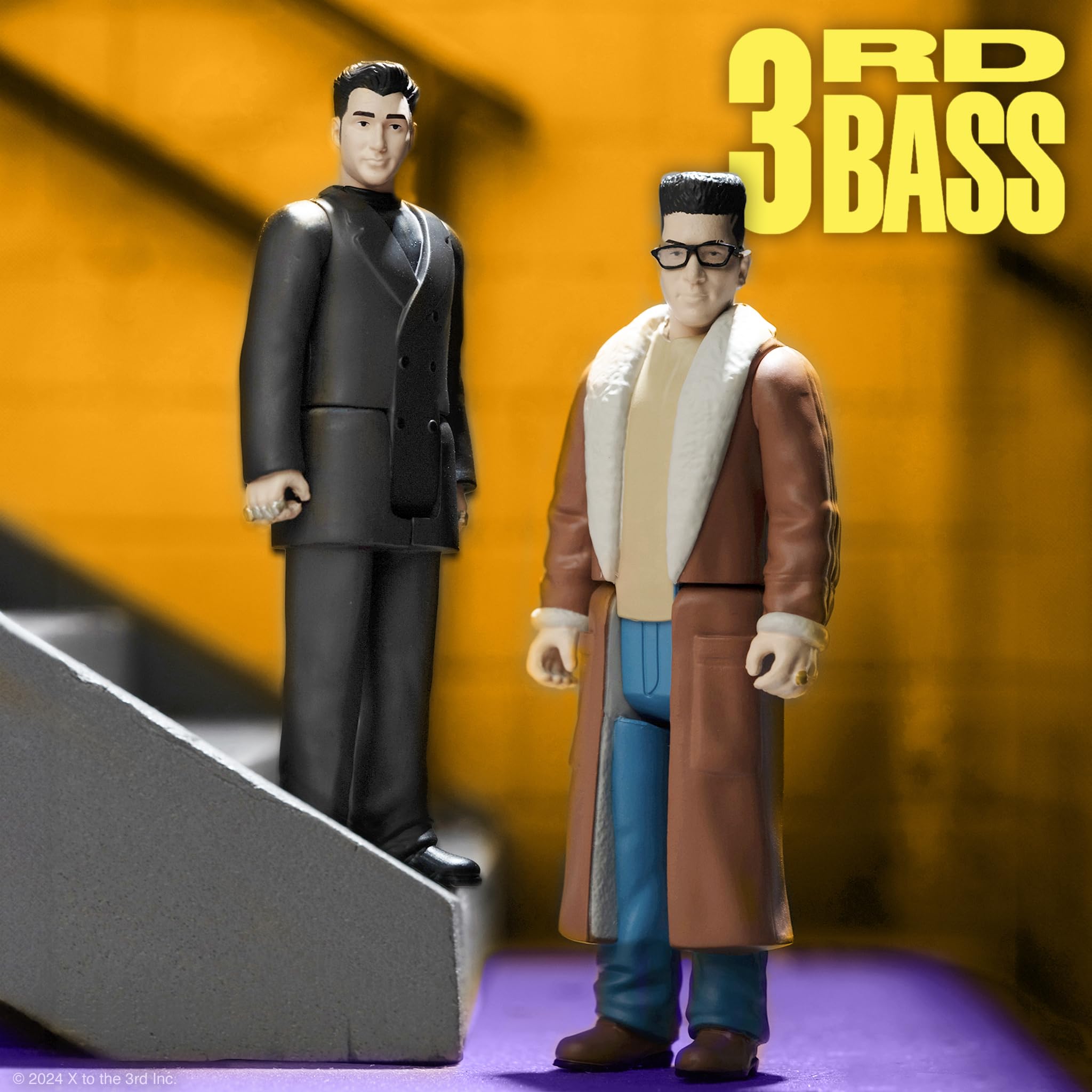 Super7 3rd Bass wad of cash accessory sparks on-stage vibes