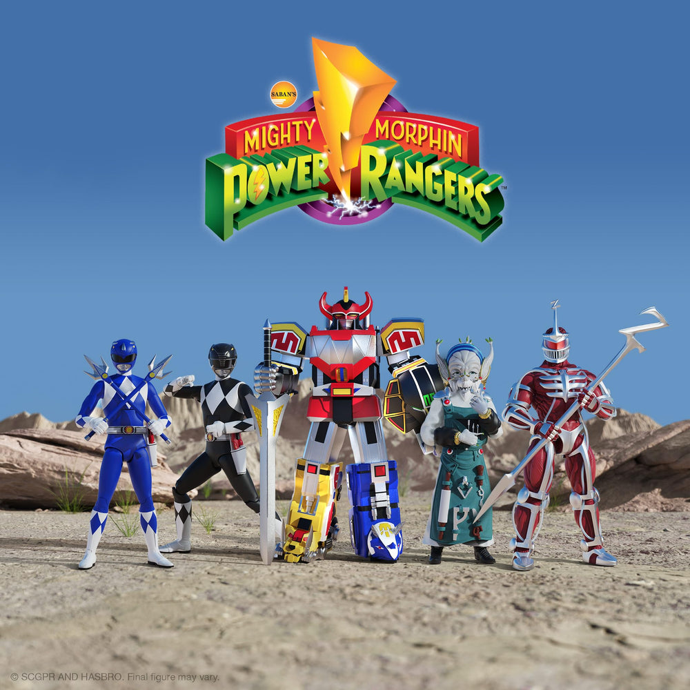Blue Ranger ULTIMATES weapons bundle and morpher for battle setups