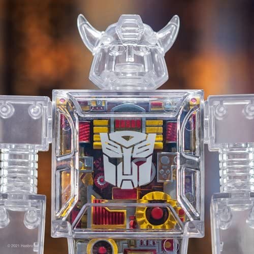Super7 Bumblebee articulation and poseability enable dynamic reenactments of scenes.