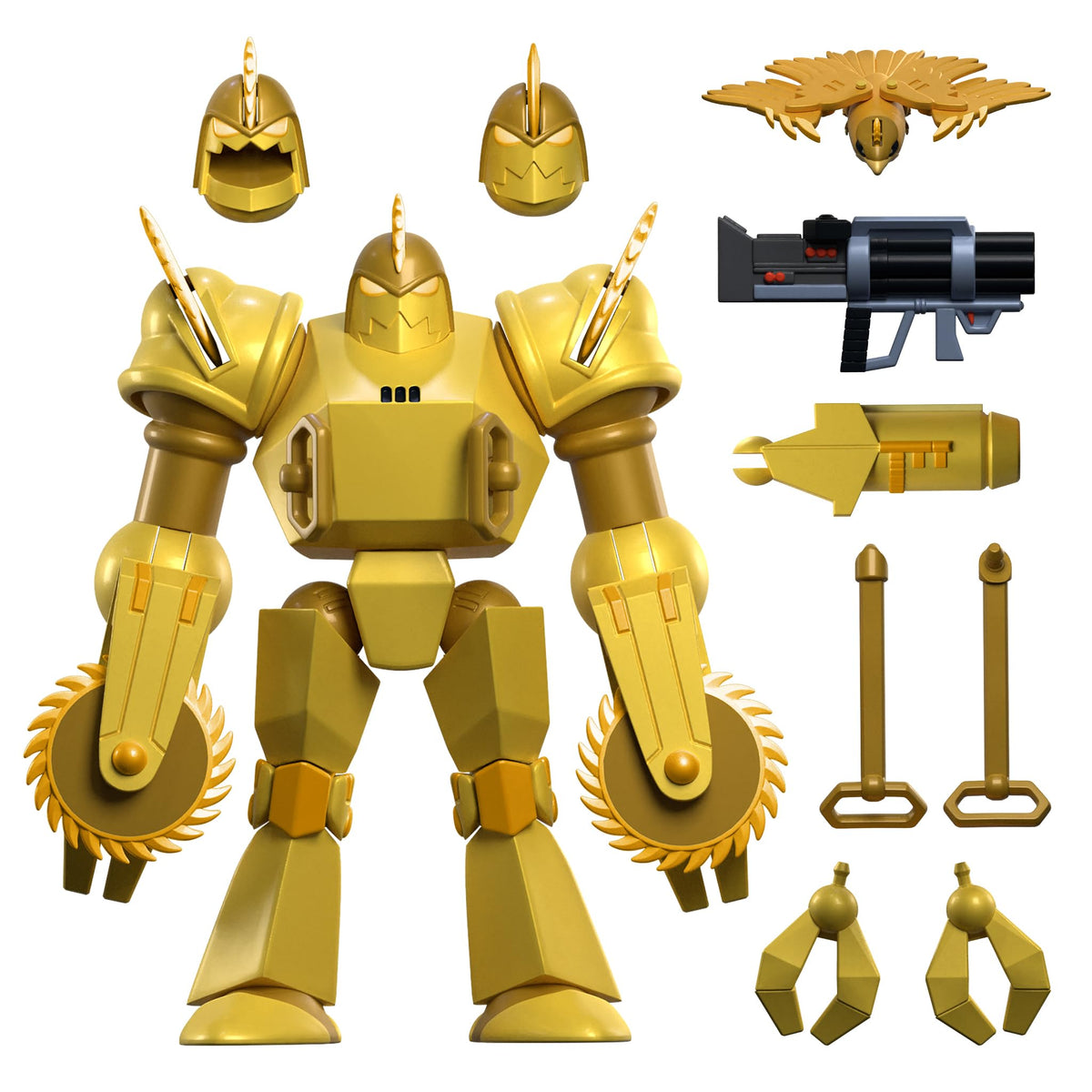 Super7 Buzz-Saw 8-inch figure with premium articulation for dynamic posing