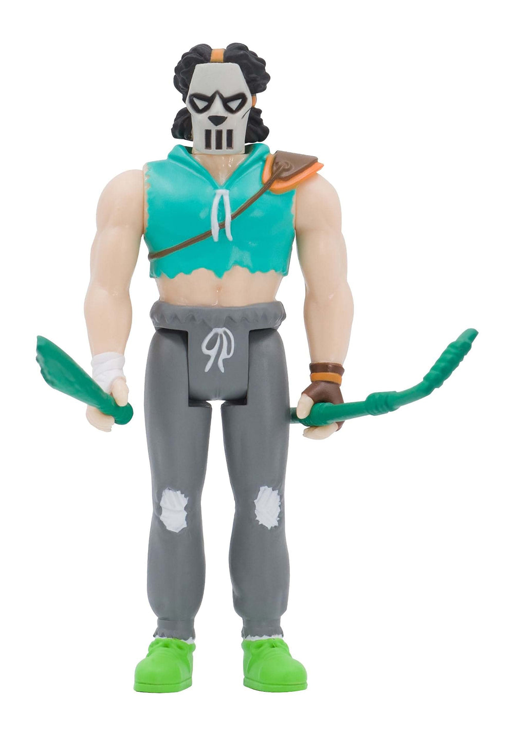 Super7 Casey Jones figure with baseball bat accessory for TMNT display