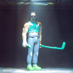 Super7 Casey Jones figure with hockey stick accessory for action scenes
