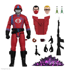 Super7 Cobra Crimson Guard figure with detailed sculpting for display and collection.