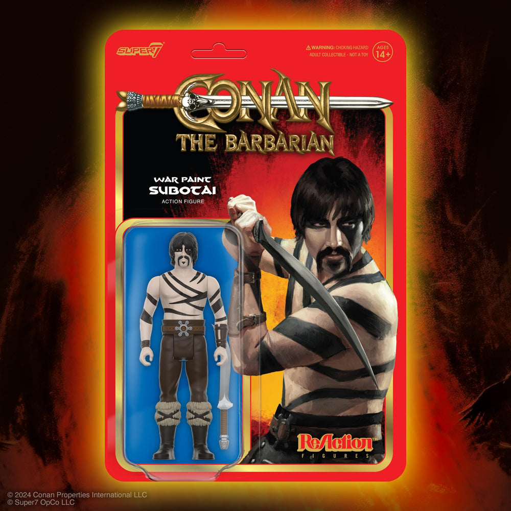 Super7 Conan Subotai collectors display-ready figure perfect for shelf setups.