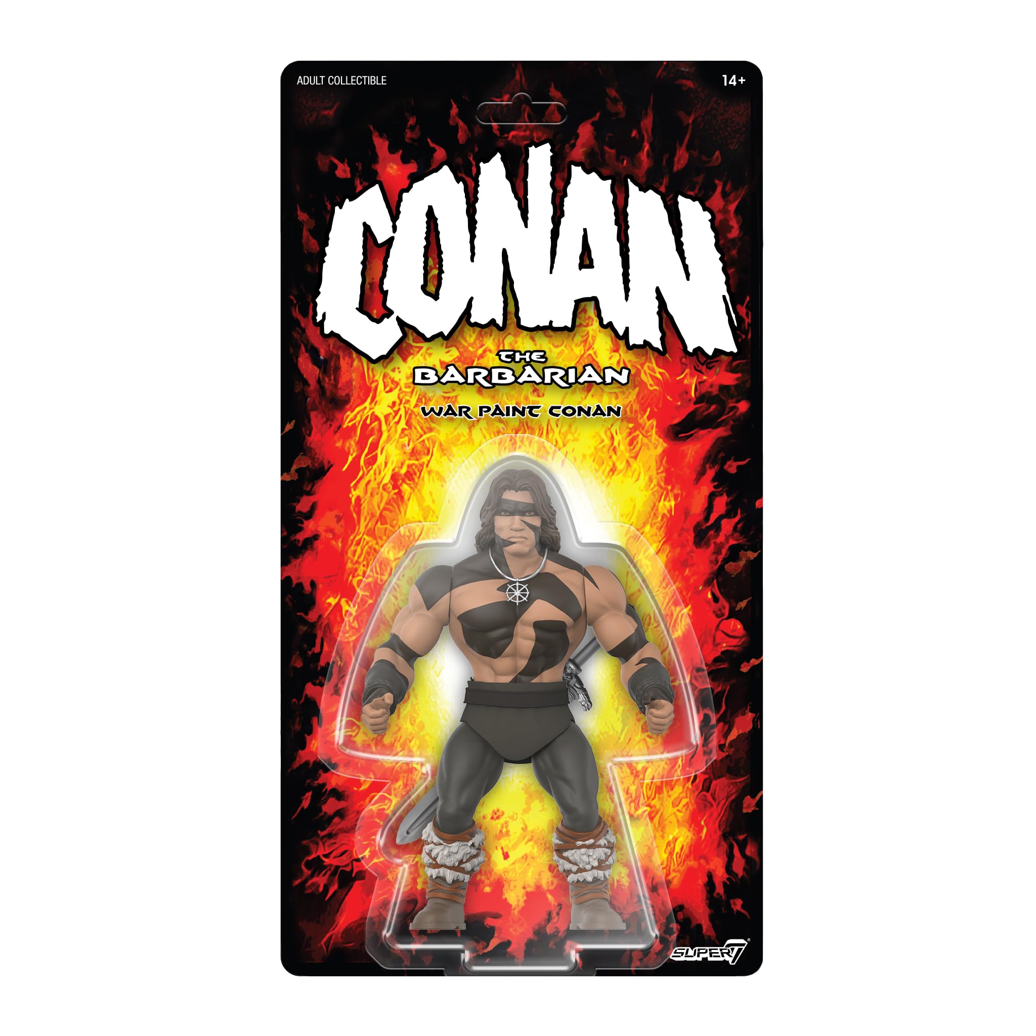 Super7 Conan Warpaint figure in 5.5-inch scale for retro display