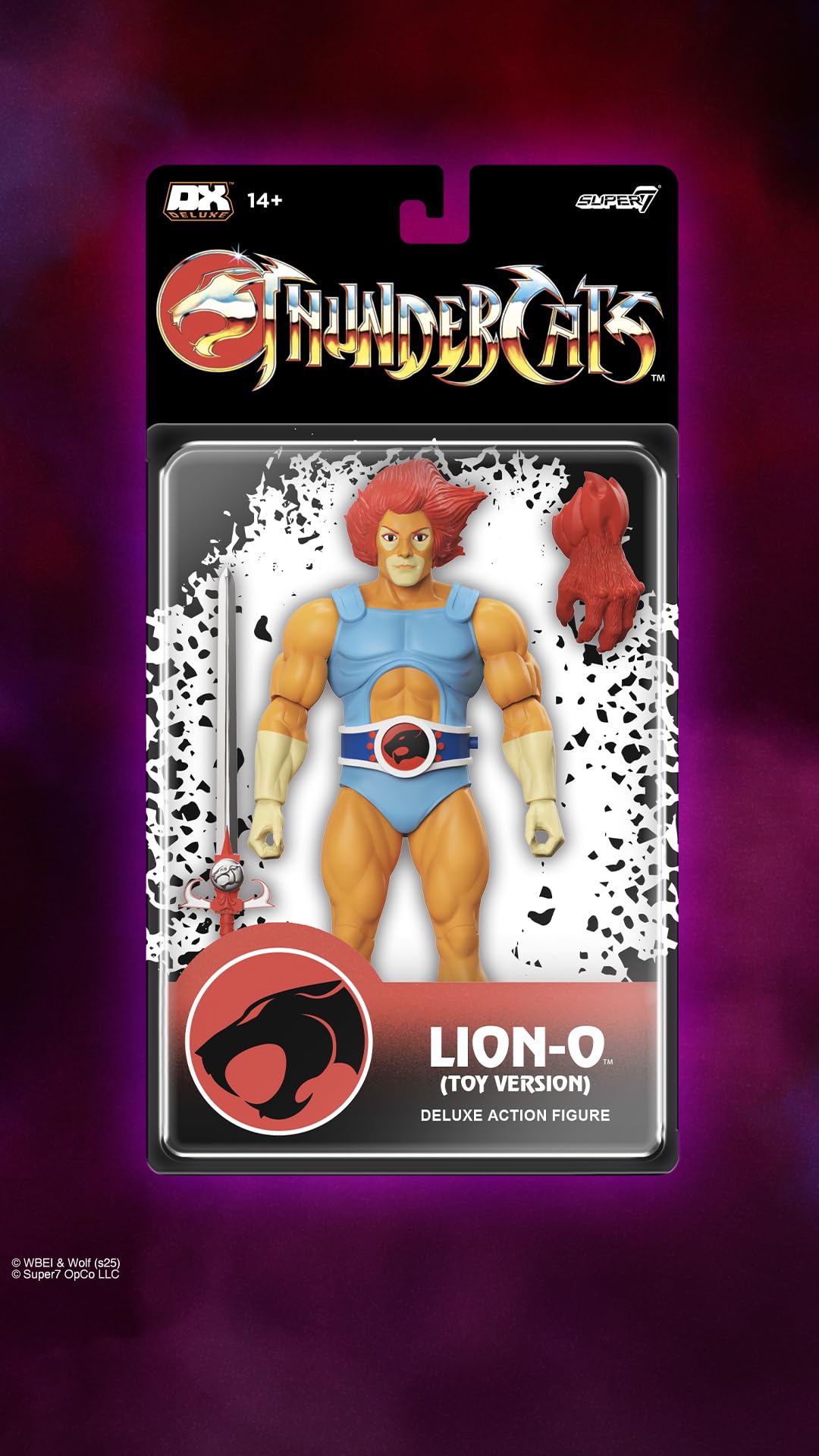 Deluxe packaging with vintage blister card enhances nostalgic display